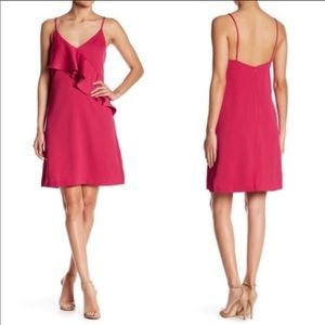 NWT Chelsea28 Ruffle Slip Dress in Pretty Pink